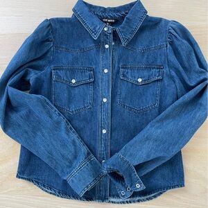 New With  Tags Steve Madden Jean Jacket